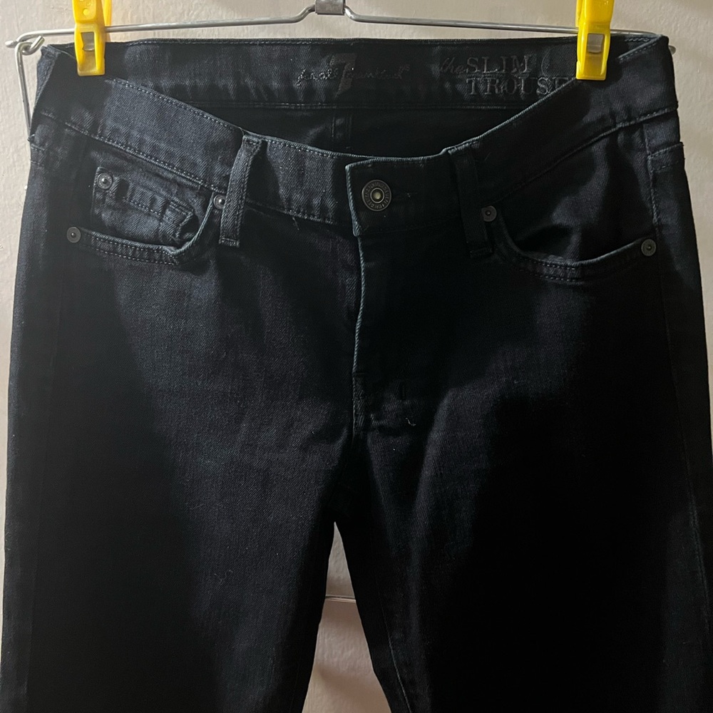 Black jeans. Not used but without tags. Beautiful look - Picture 4 of 6